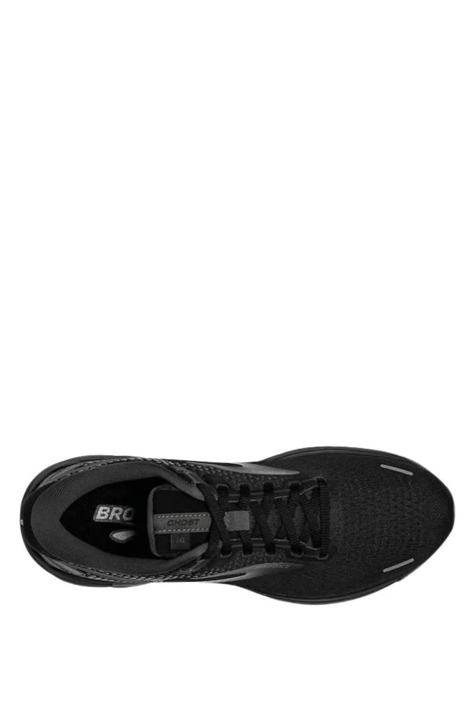 Brooks Men's Ghost 14 Running Shoes - 2E/wide Width In Black/black/ebony 2