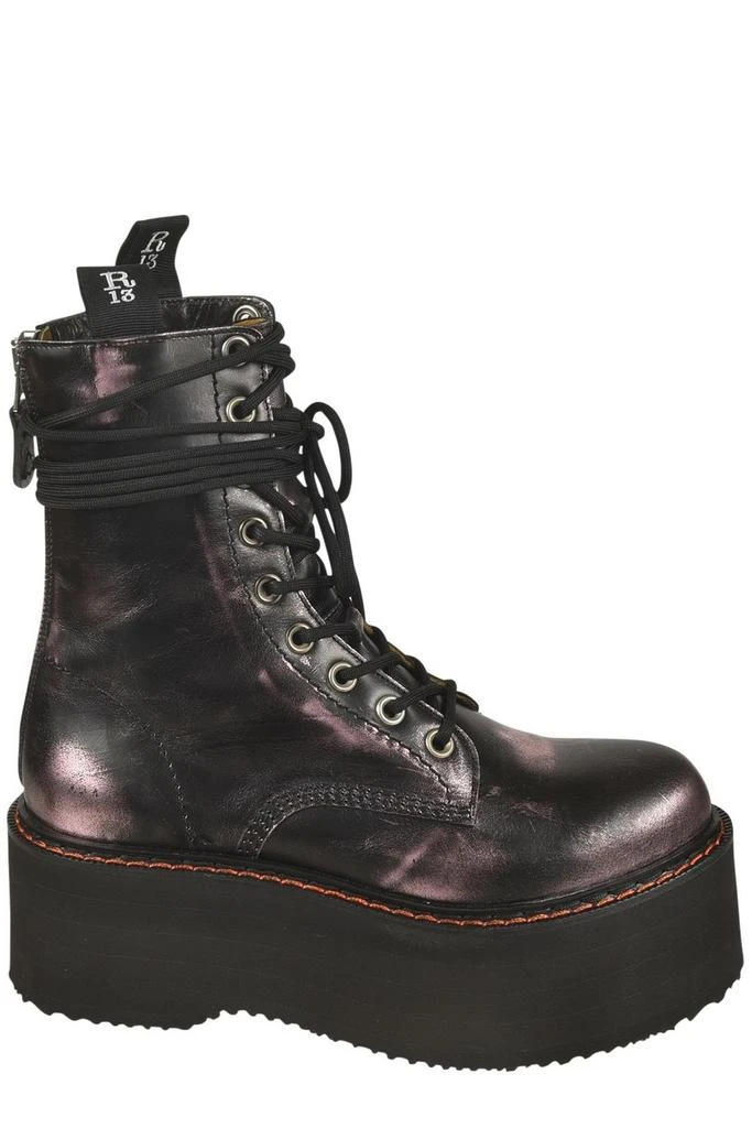 R13 R13 Double Stack Platform Boots 1