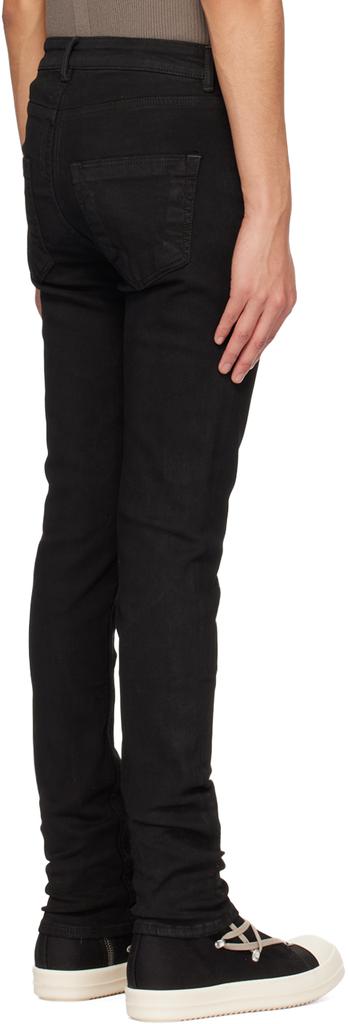 Rick Owens Black Tyrone Cut Jeans - Jeans - BeyondStyle Rick Owens Black Tyrone Cut Jeans - Jeans - BeyondStyle
