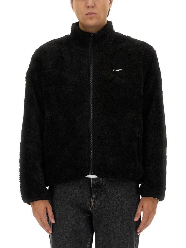 Obey Obey Jacket With Logo 1