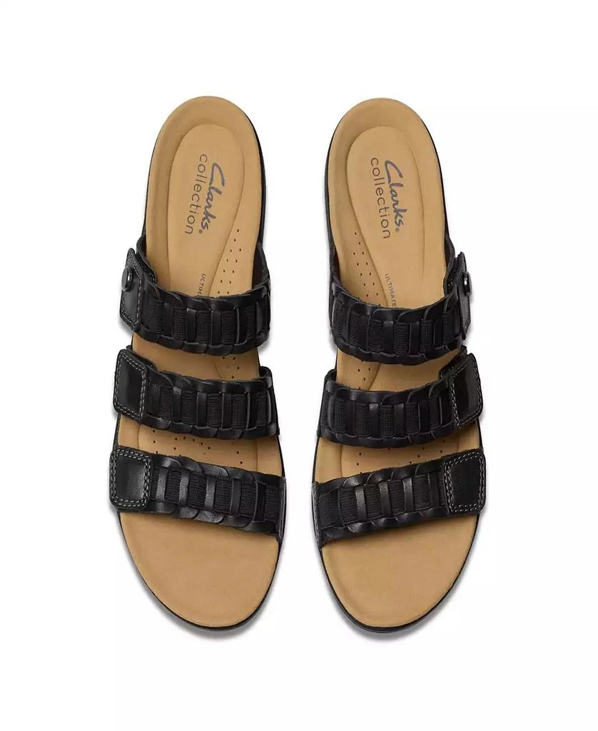 Clarks Collection Women's Laurieann Hope Slip-On Flat Sandals 4