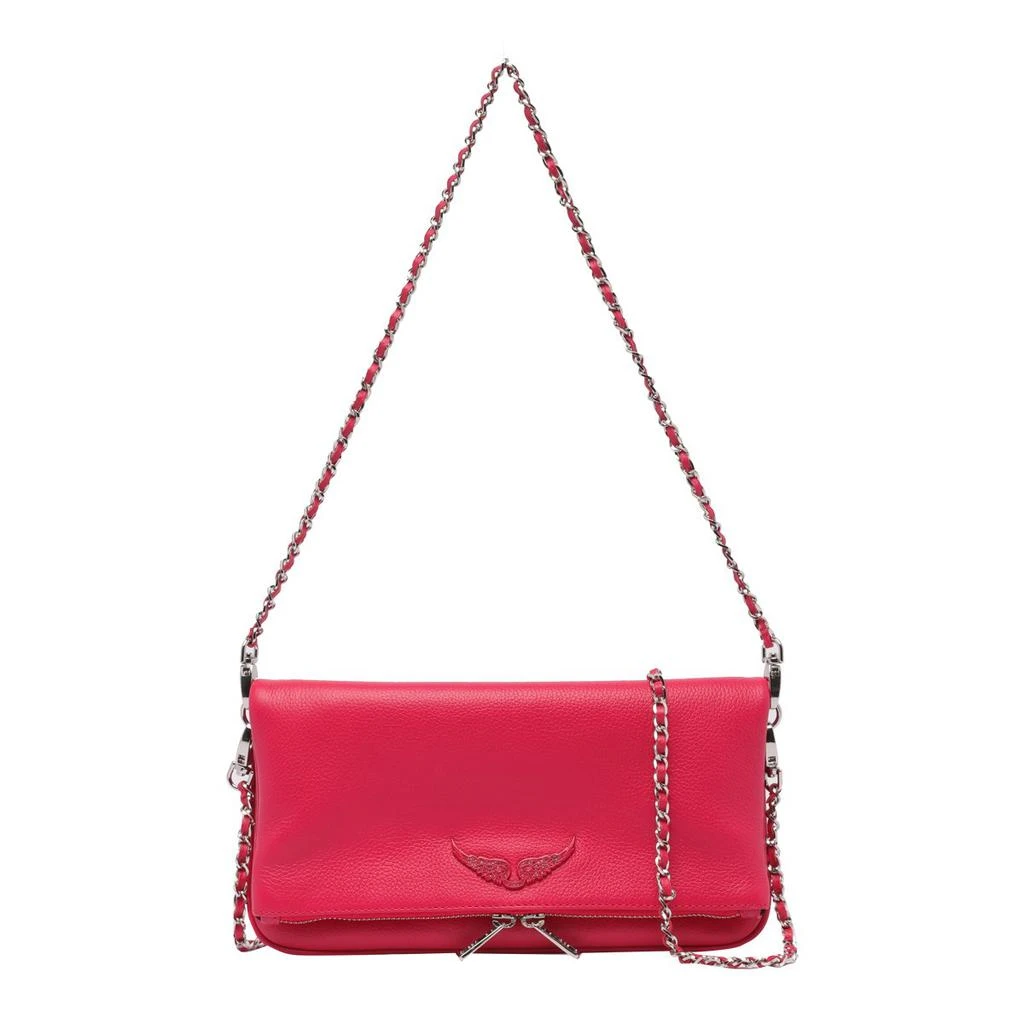 Zadig&Voltaire Zadig & Voltaire Logo-Plaque Clutch Bag 1
