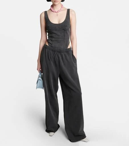 Acne Studios Cotton jersey bodysuit 2