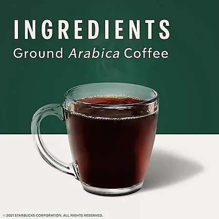 Starbucks Starbucks Dark French Roast Ground Coffee, 40 oz. 4