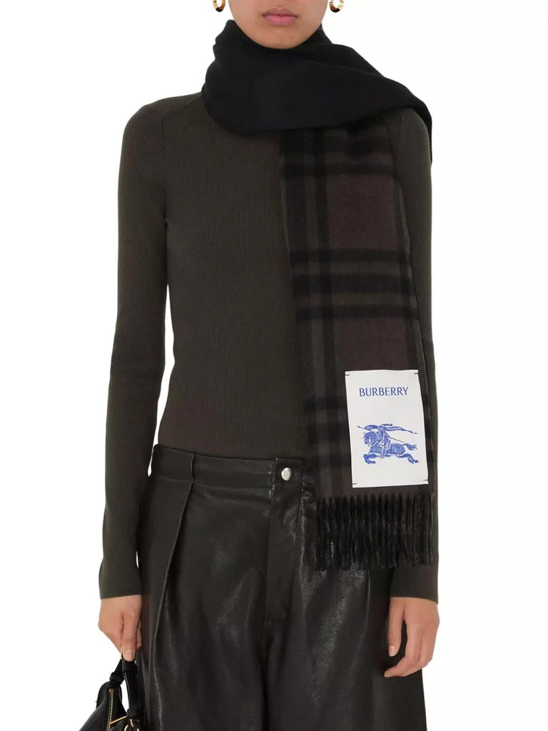 Burberry Check Cashmere Scarf 3