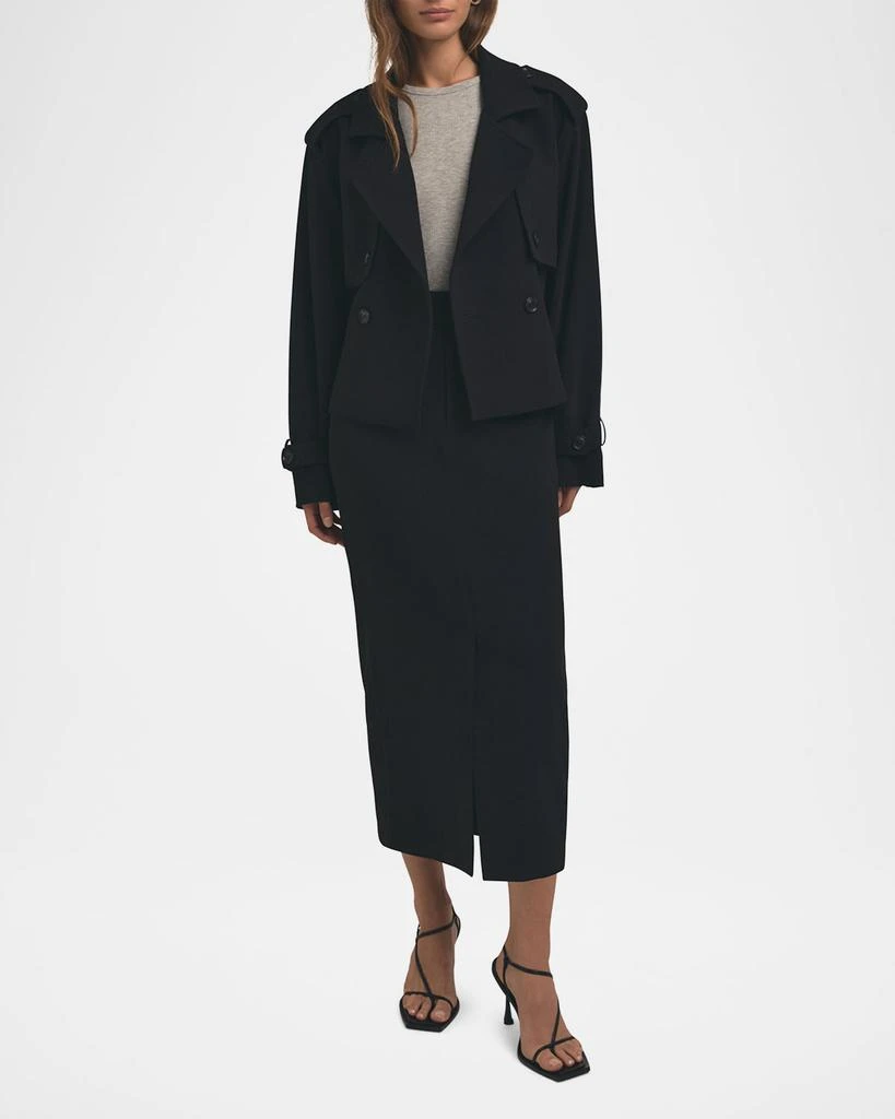 Favorite Daughter The Cropped Charles Trench Coat 4