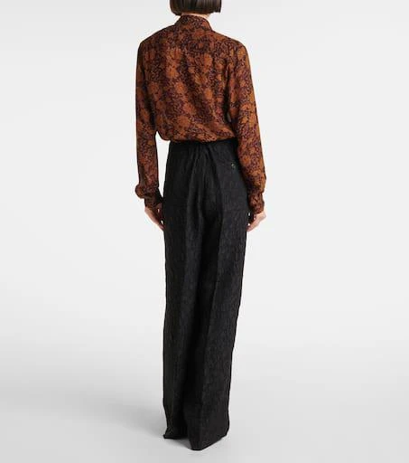 Dries Van Noten High-rise wide-leg pants 3