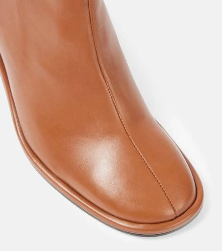 Souliers Martinez Meyer leather ankle boots 5