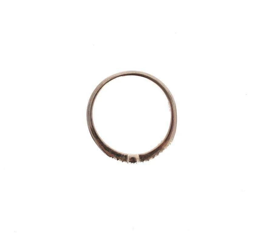 Nialaya Nialaya Silver CZ Cross 925 Ring 4