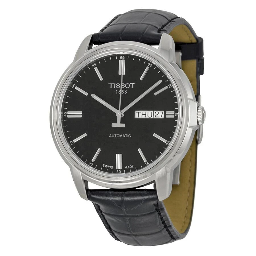 Tissot Automatic III Black Dial Men's Watch T0654301605100 1