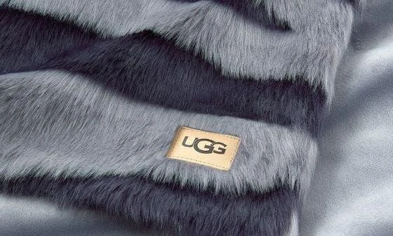 UGG Shayla Faux Fur Throw Blanket 8