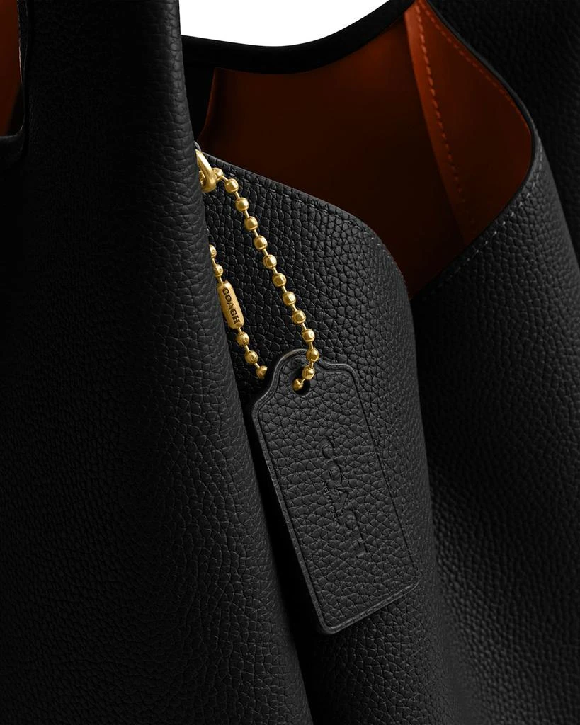 Coach Lana Pebbled Leather Shoulder Bag 6