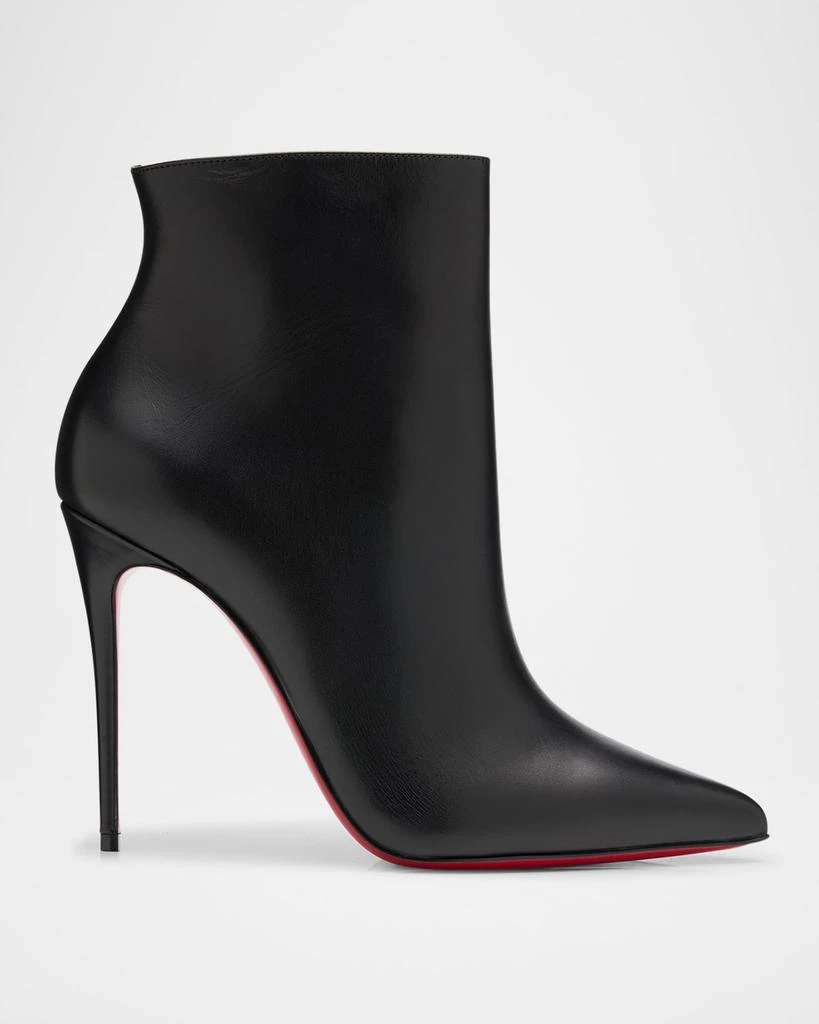 Christian Louboutin So Kate Calfskin Red Sole Booties 1