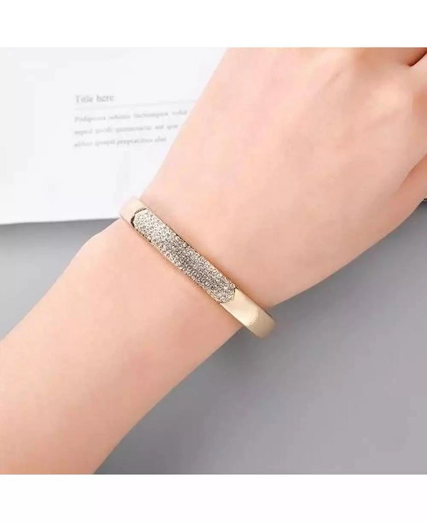 Nicole Miller Bracelet with Center Glass Accents 4