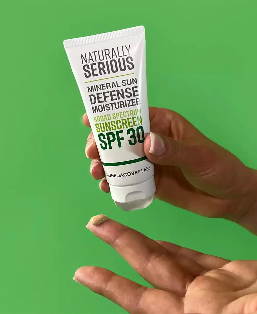 Naturally Serious Mineral Sun Defense Moisturizer Broad Spectrum Sunscreen SPF 30 5