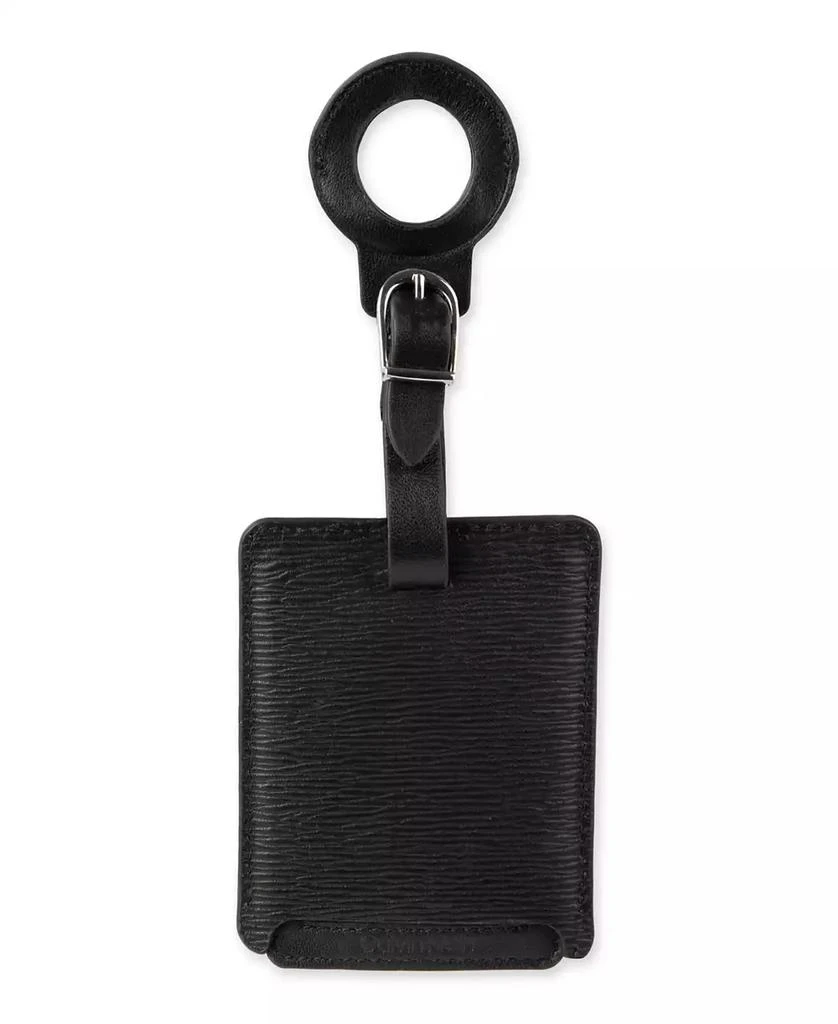 Calvin Klein Men's Leather Passport Wallet with Airtag Holder Luggage Tag, 2-Piece Set 7