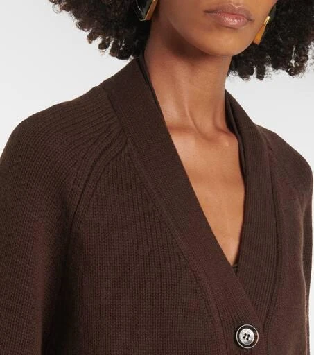 Jardin des Orangers Wool and cashmere cardigan 4