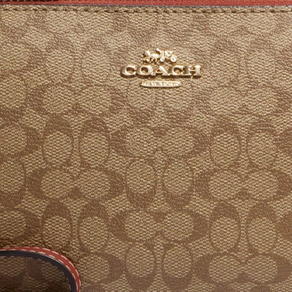 Coach Nolita 19 In Colorblock Micro Signature Canvas 7
