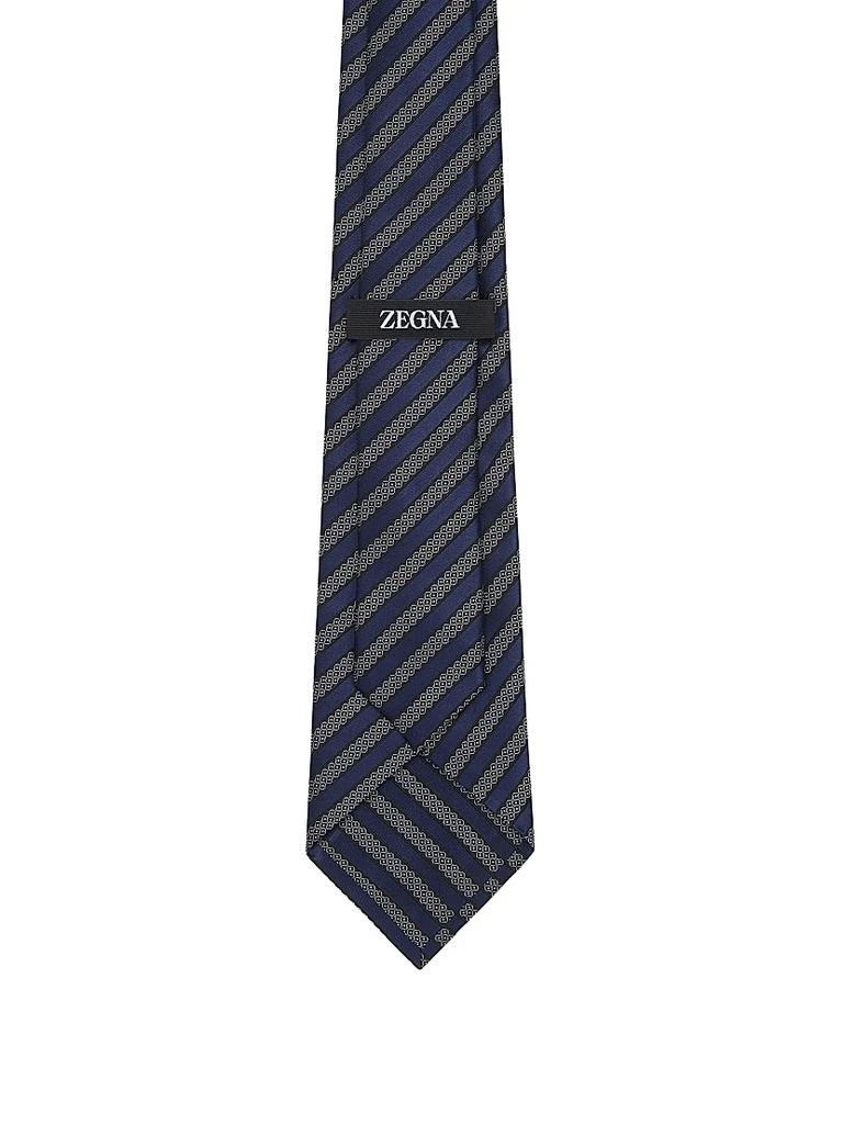 Zegna Silk and Cotton Tie 2