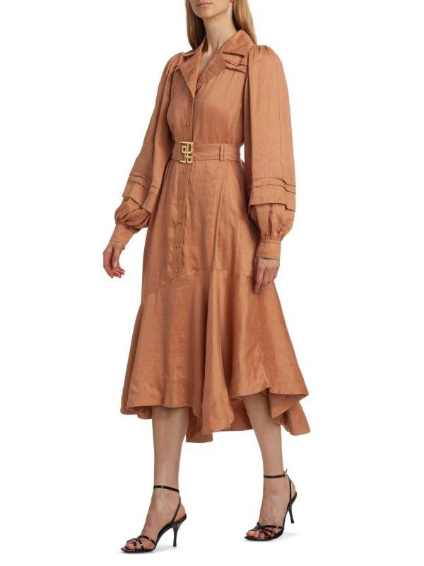 Aje Caroline Belted Midi-Dress 3