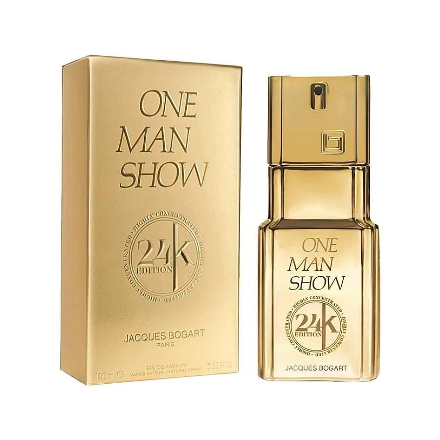 JACQUES BOGART Men's One Man Show 24K Edition EDP Spray 3.4 oz Fragrances 3355991005976 1