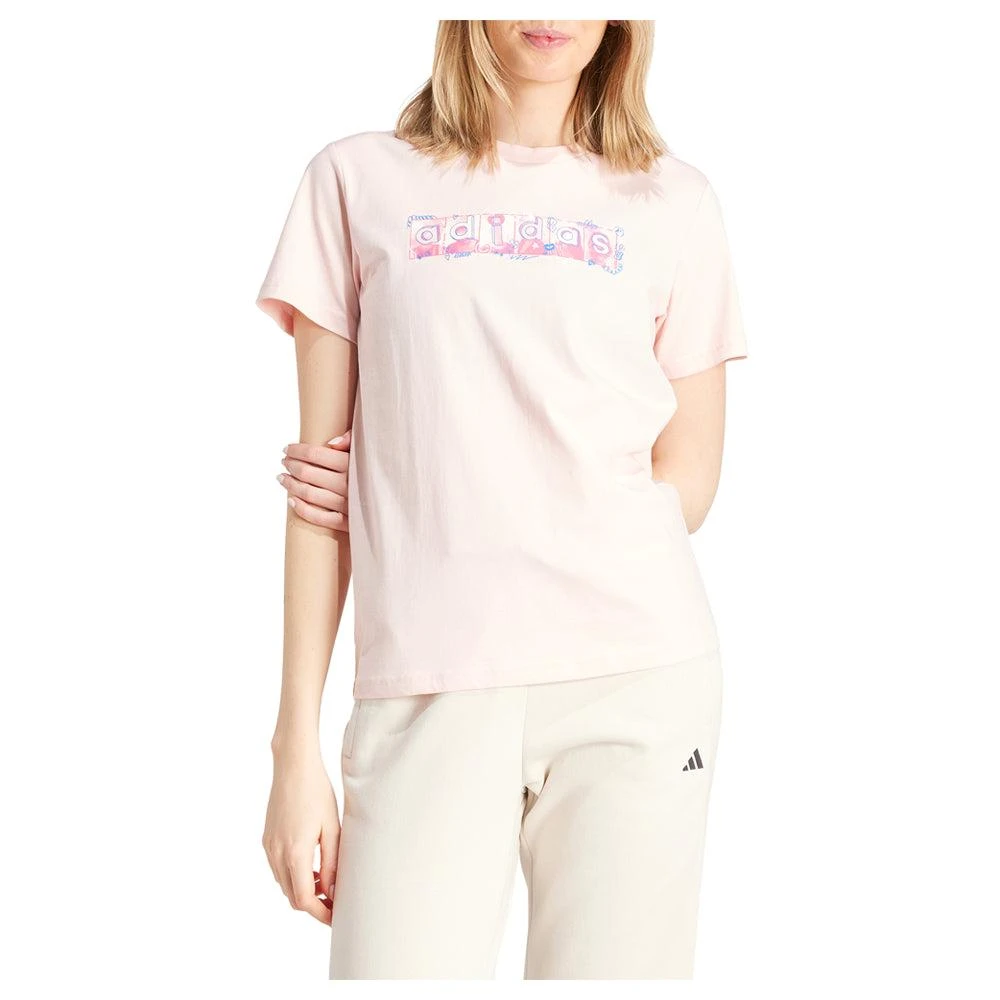 Adidas Doodle Graphic Crew Neck Short Sleeve T-Shirt 1