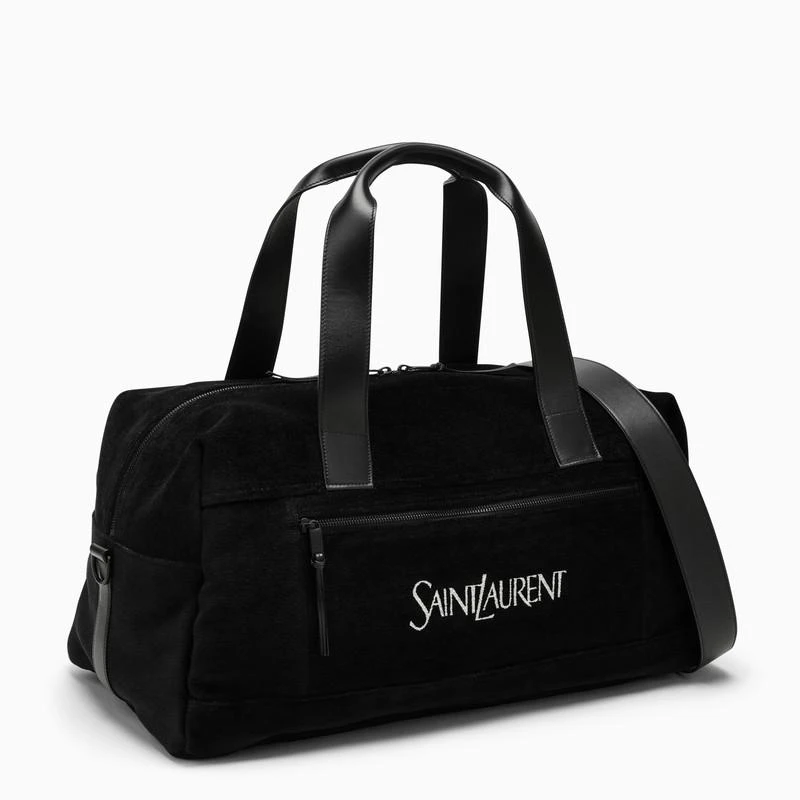 Yves Saint Laurent Black duffle bag with logo 3
