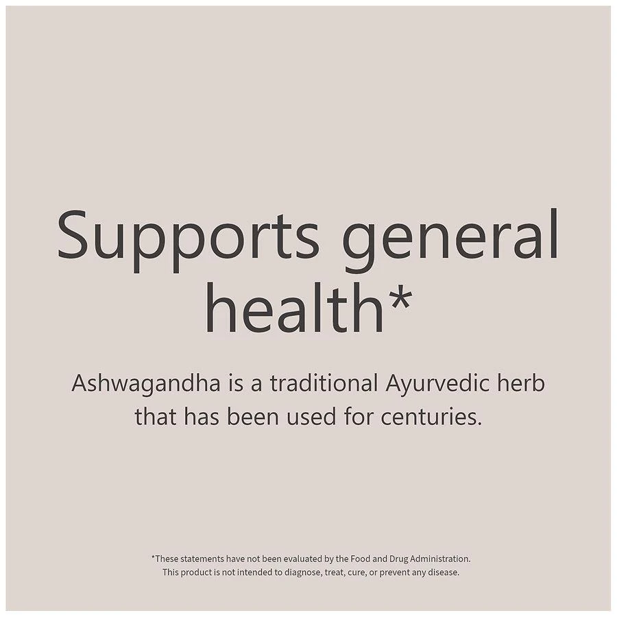 Walgreens Ashwagandha Root 920 mg Capsules (50 days) 6