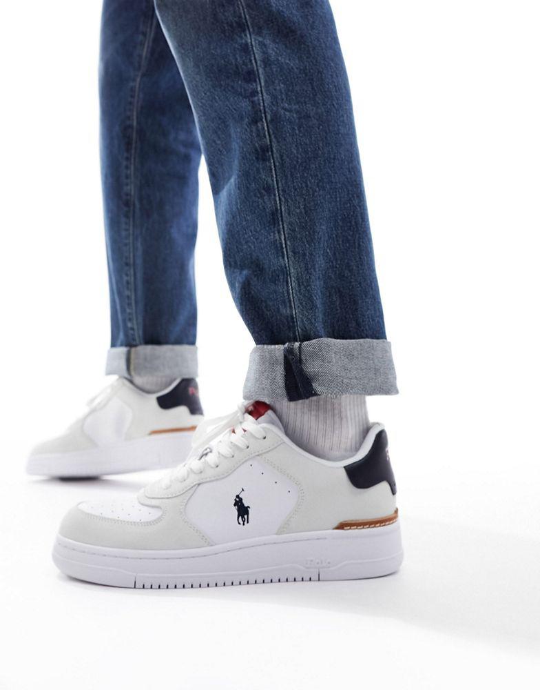 Ralph Lauren Polo Ralph Lauren Masters Court leather trainer