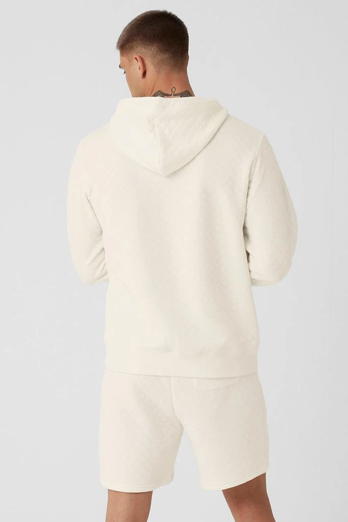 Alo Quilted Stadium Hoodie - Ivory 2