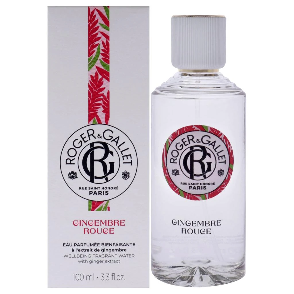 ROGER & GALLET Wellbeing Fragrant Water Spray - Red Ginger by  for Unisex - 3.3 oz Spray 1