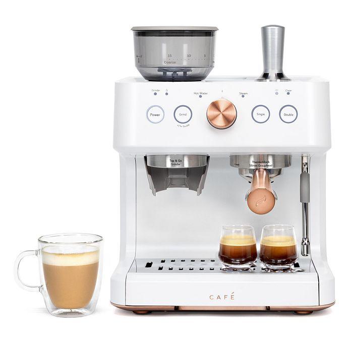 GE Appliances Cafe BELLISSIMO Semi Automatic Espresso Machine with Frother