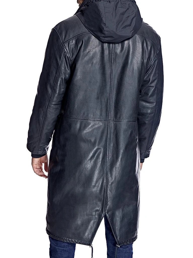 Maximilian Men
s Leather Parka Jackets 4