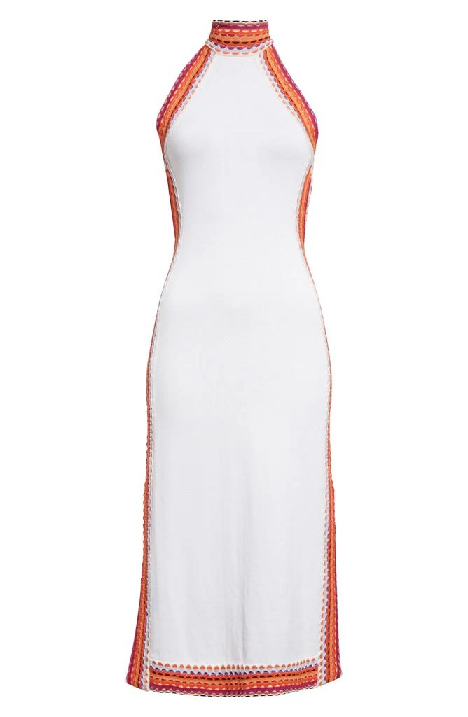 Ramy Brook Zoey Sleeveless Open Stitch Trim Dress 5