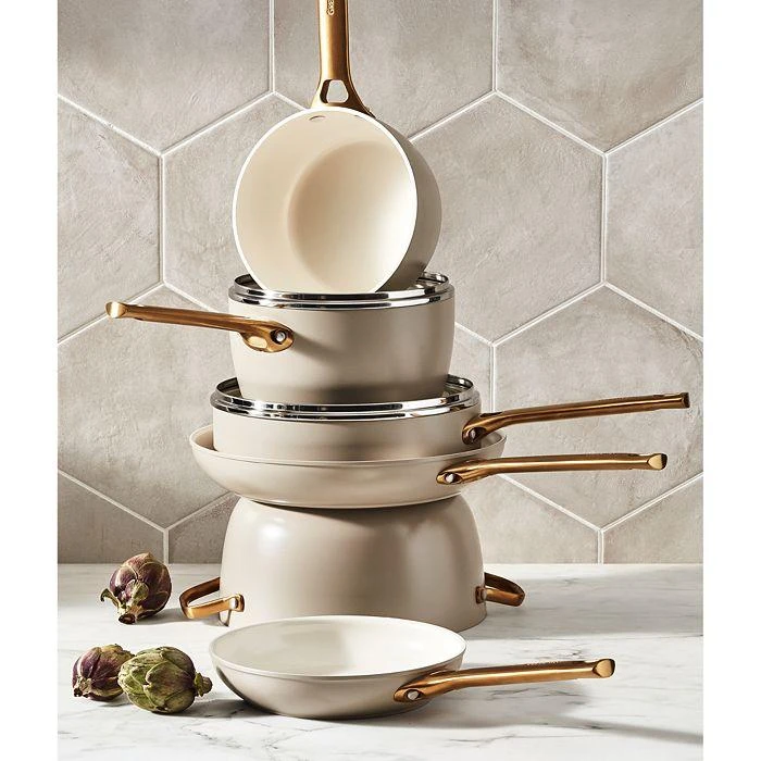 Greenpan Reserve Healthy Ceramic Nonstick Cookware, Set of 10 2