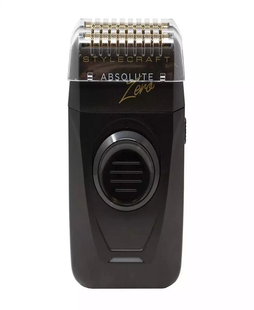StyleCraft Professional Absolute Zero Professional Mens Foil Shaver with Built-in Retractable Trimmer, USB-C Rechargeable 6