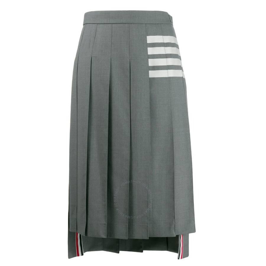 Thom Browne 4-Bar Pleated Skirt