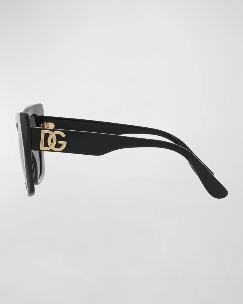Dolce & Gabbana DG Logo Metal Cat-Eye Sunglasses  display picture 1