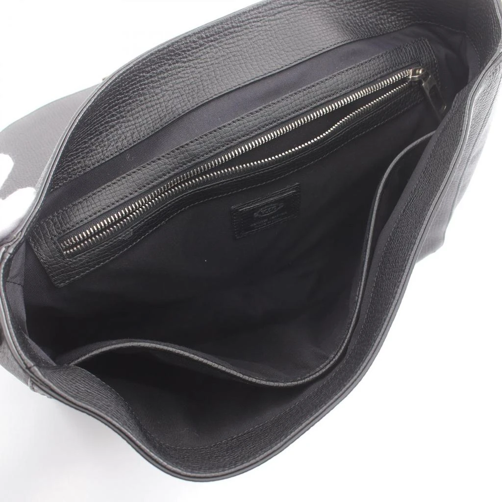 Tod's Tod's Leather T Timeless Briefcase Black 3