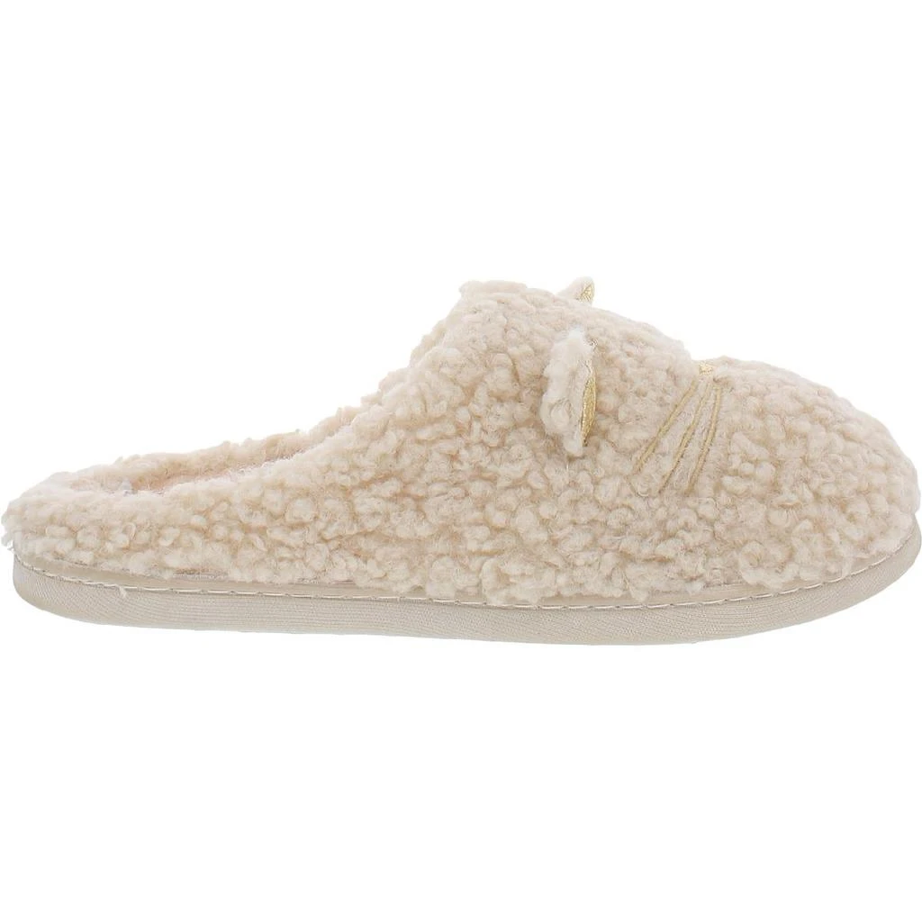 Kensie Critter Clog Slippers Womens Faux Fur Memory Foam Slippers Slide Slippers 3