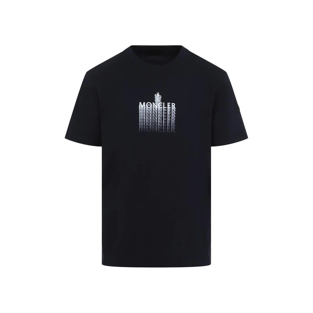 Moncler Logo Printed Crewneck T-Shirt