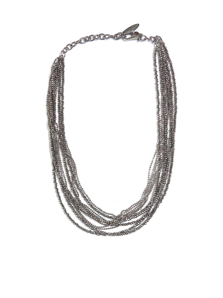 【関税込み】BRUNELLO CUCINELLI Monile' necklace Brunello Cucinelli monili-chain Twisted Necklace | Brown