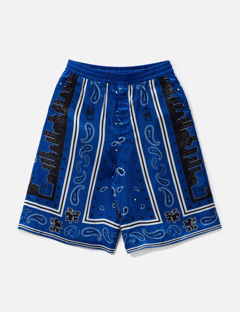 Off-White™ BANDANA VISCOSE SHORTS