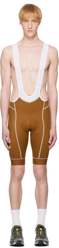 Pas Normal Studios Brown Mechanism Bib Shorts