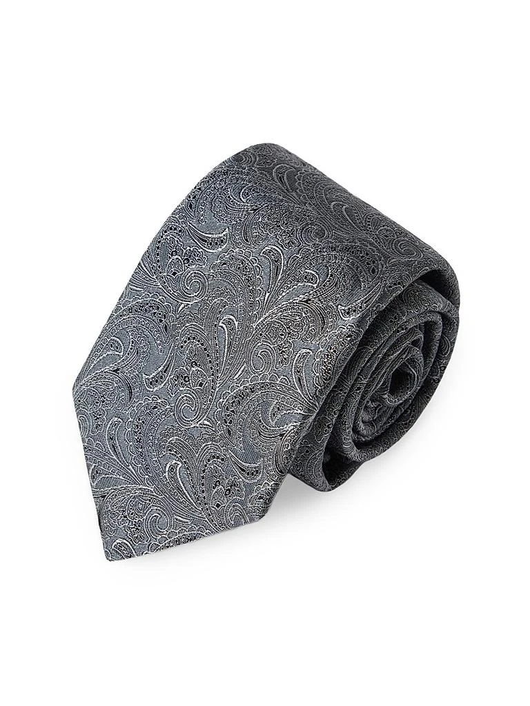Brunello Cucinelli Paisley Silk Tie 4