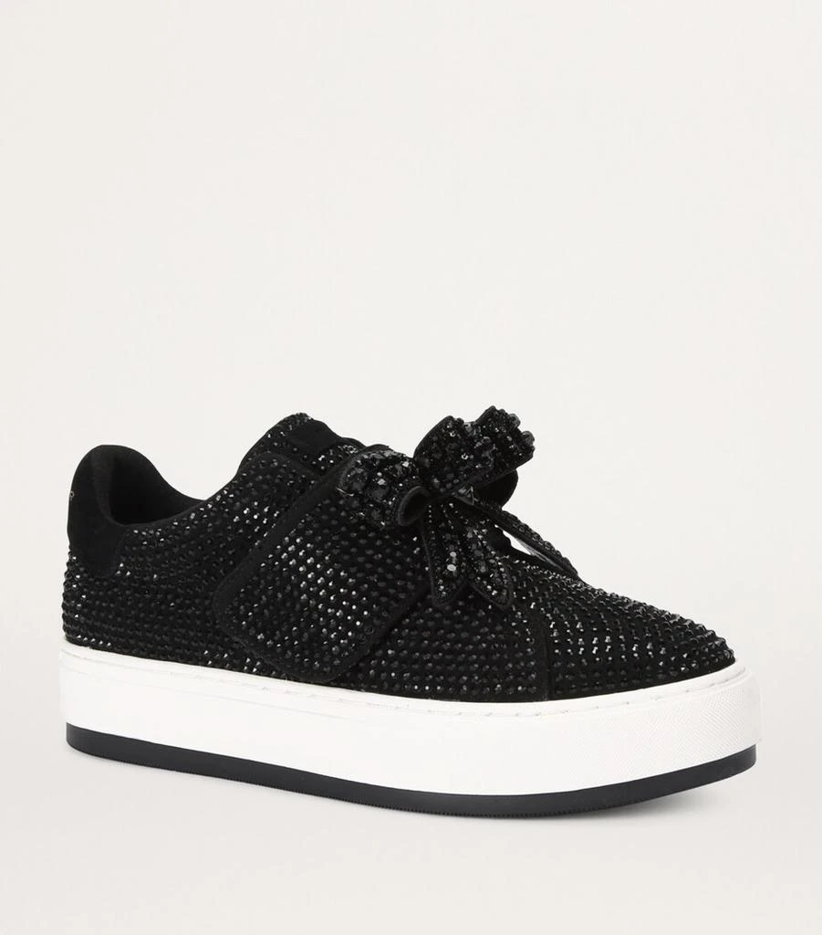Kurt Geiger Embellished Laney Bow Sneakers 3