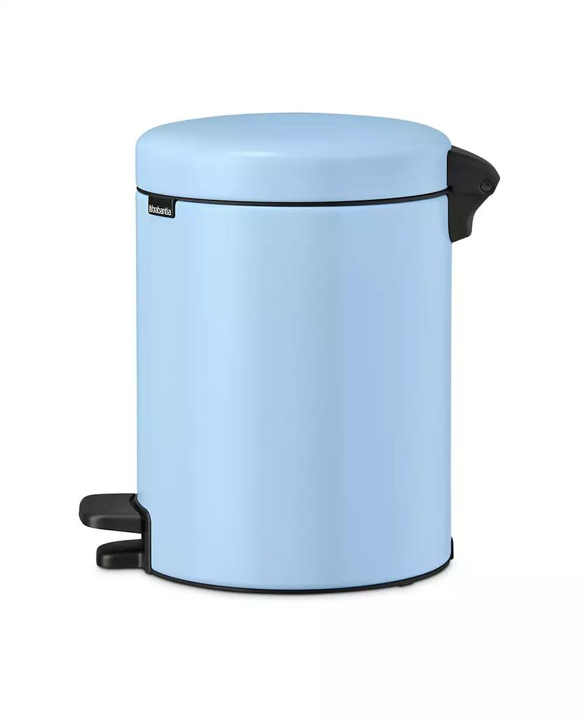 Brabantia New Icon Step on Trash Can, 1.3 Gallon, 5 Liter