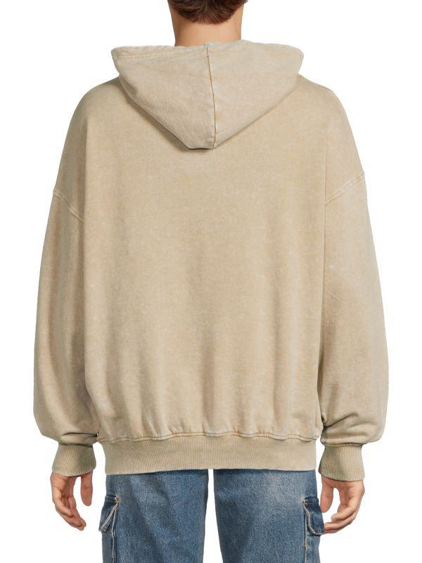 WeSC ​Acid-Wash Palm Logo Hoodie