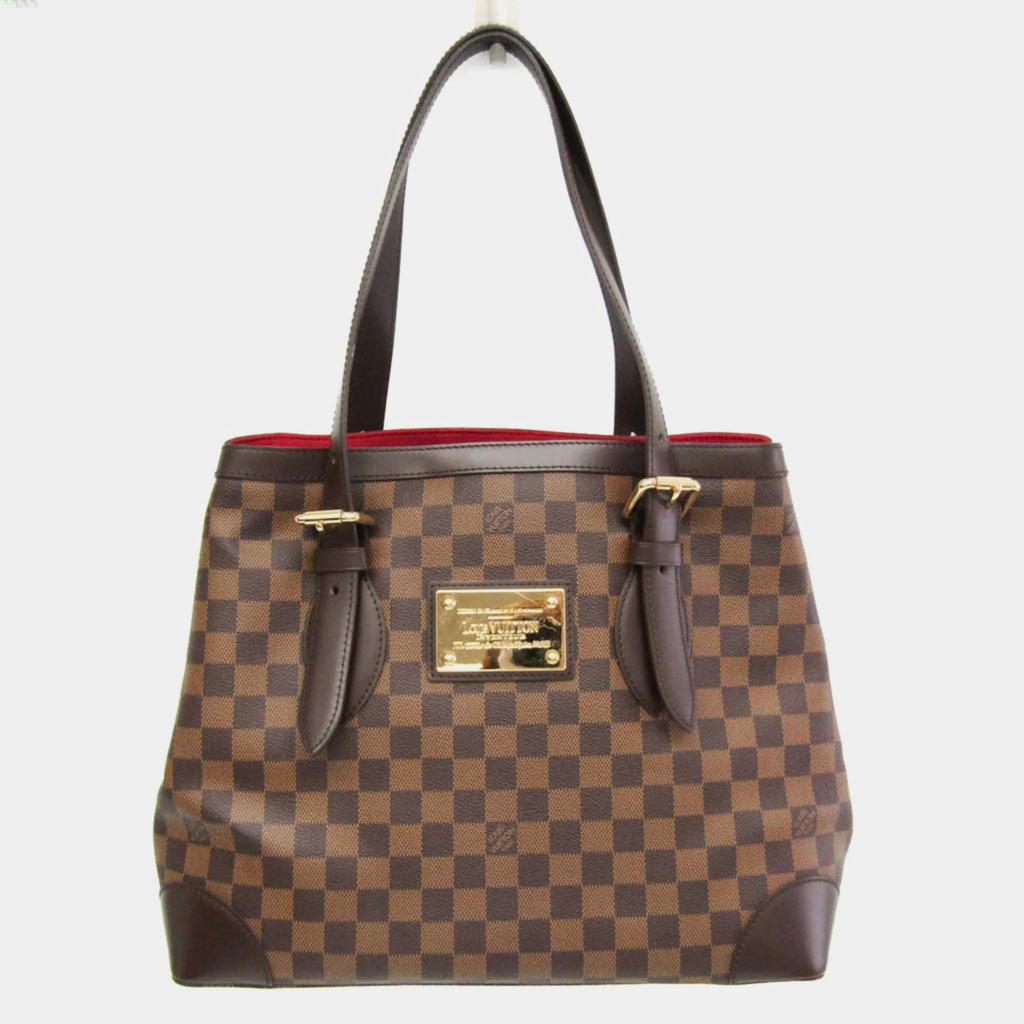 Louis Vuitton Louis Vuitton Damier Hampstead Mm Tote Bag Brown