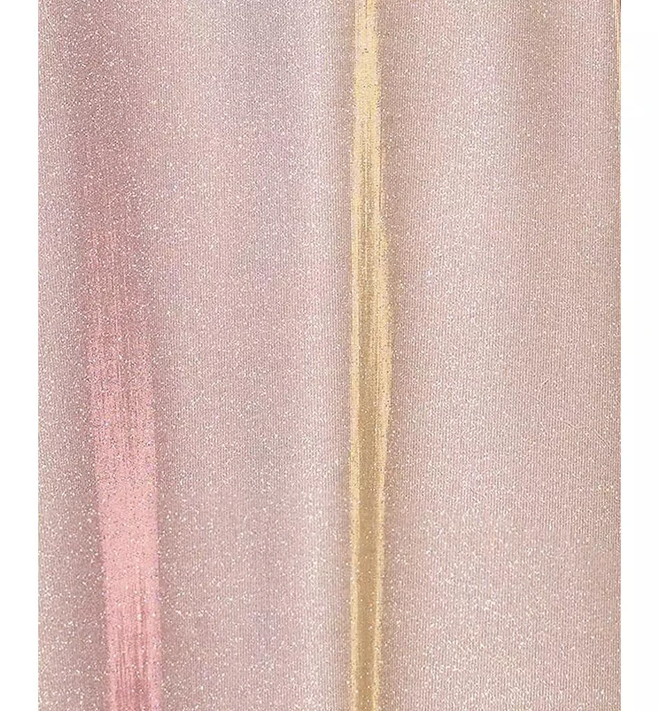 Betsy & Adam Plus Size Metallic Off-The-Shoulder Gown 5